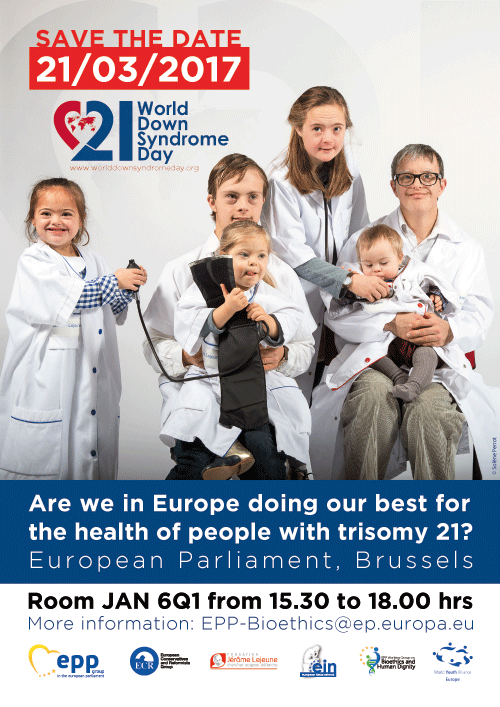 Poster 2017-World-Down-Syndrome-Day, Brussels
