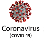 Illustration of Coronavirus (Covid-19)