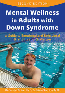 Front page of the Book "Mental Wellness in Adults with Down Syndrome"
