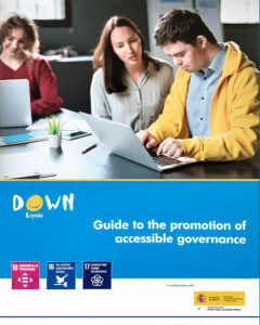 Front cover of publication: Guide to the promotion of accessible governance